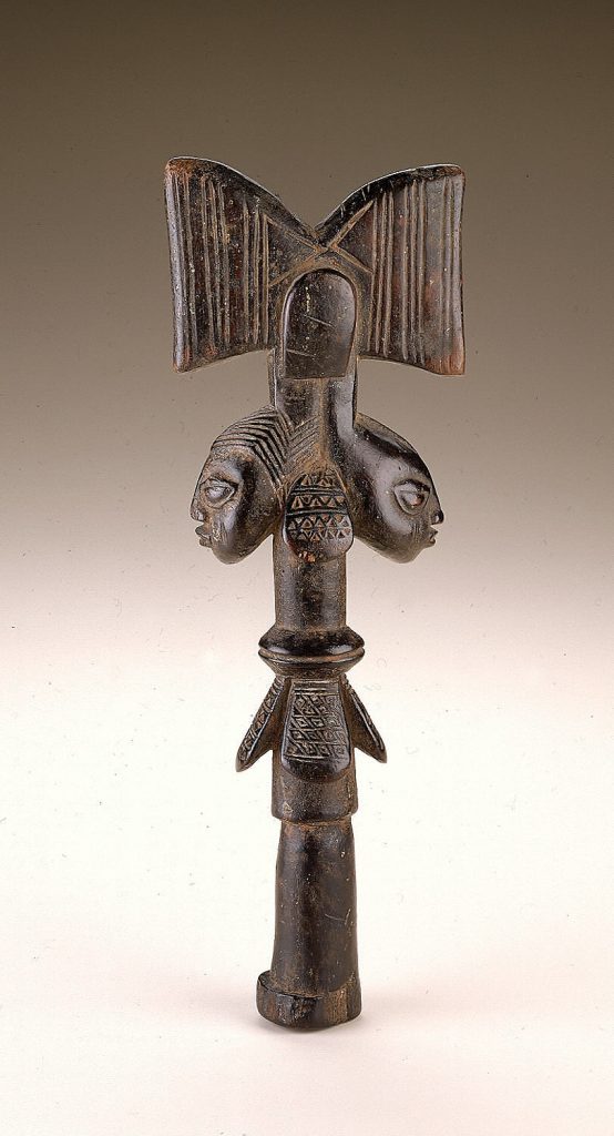 Yoruba diviner's staff