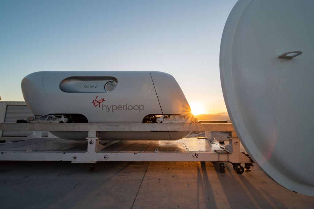 Hyperloop pegasus pod