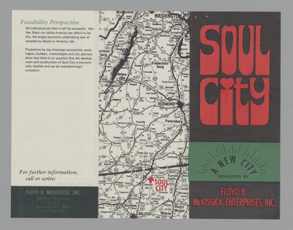 Soul City pamphlet